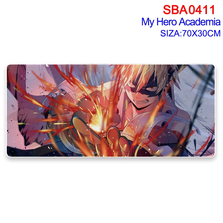 My Hero Academia Anime peripheral edge lock mouse pad 70X30cm  SBA-411