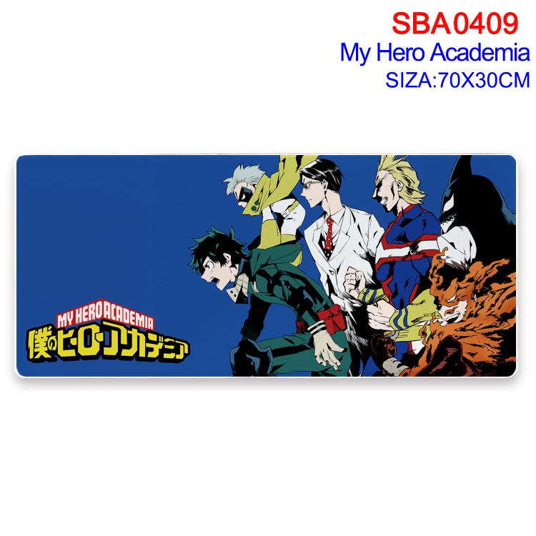 My Hero Academia Anime peripheral edge lock mouse pad 70X30cm  SBA-409