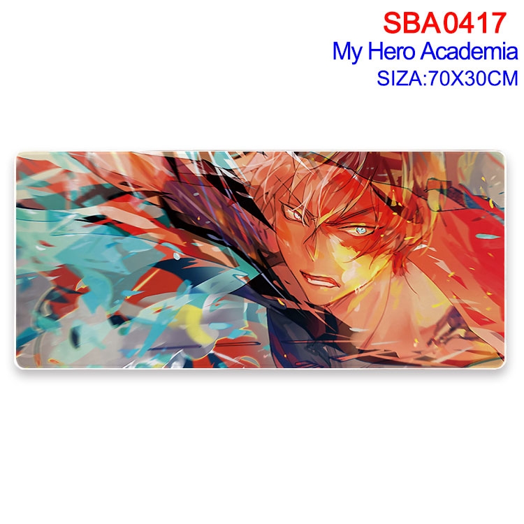 My Hero Academia Anime peripheral edge lock mouse pad 70X30cm  SBA-417
