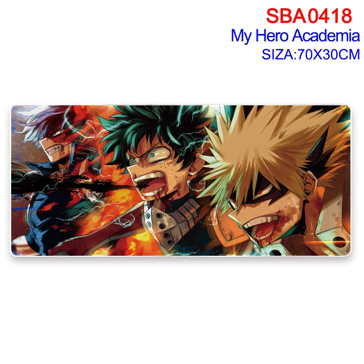 My Hero Academia Anime peripheral edge lock mouse pad 70X30cm SBA-418