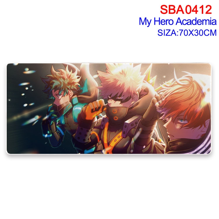 My Hero Academia Anime peripheral edge lock mouse pad 70X30cm SBA-412