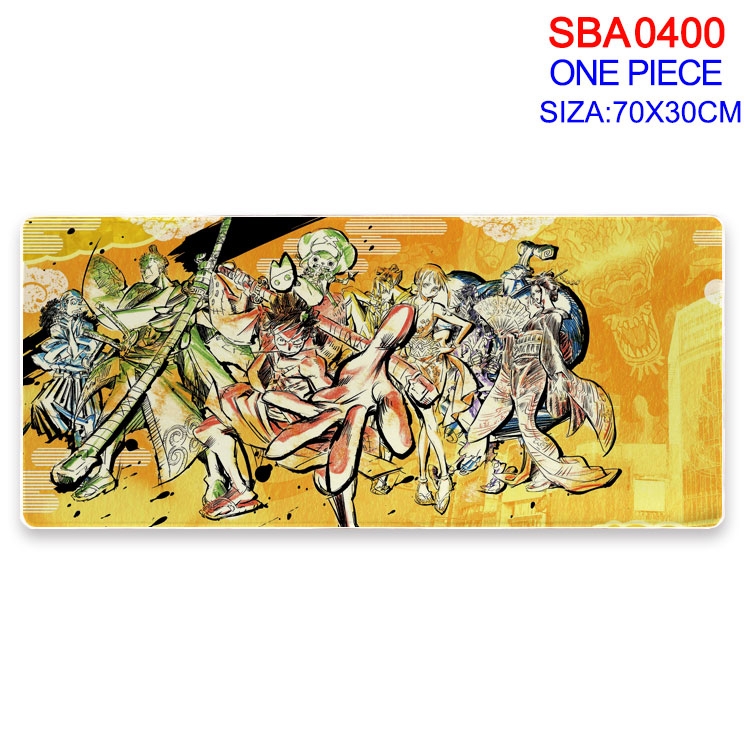 One Piece Anime peripheral edge lock mouse pad 70X30cm SBA-400
