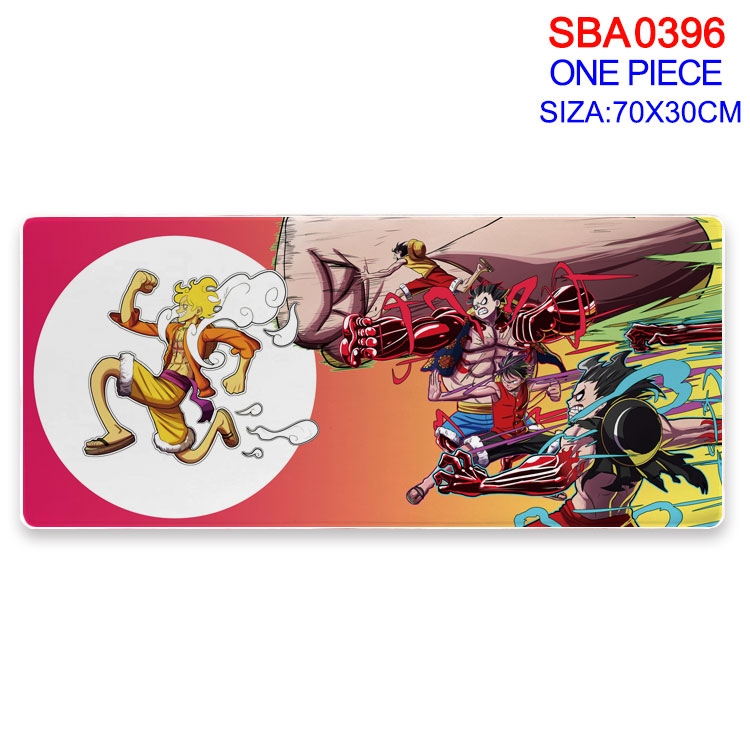One Piece Anime peripheral edge lock mouse pad 70X30cm  SBA-396