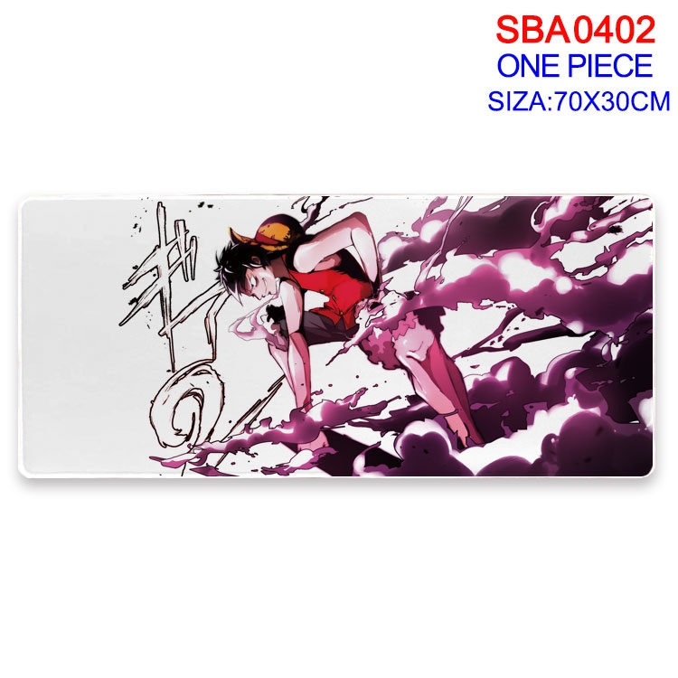 One Piece Anime peripheral edge lock mouse pad 70X30cm SBA-402