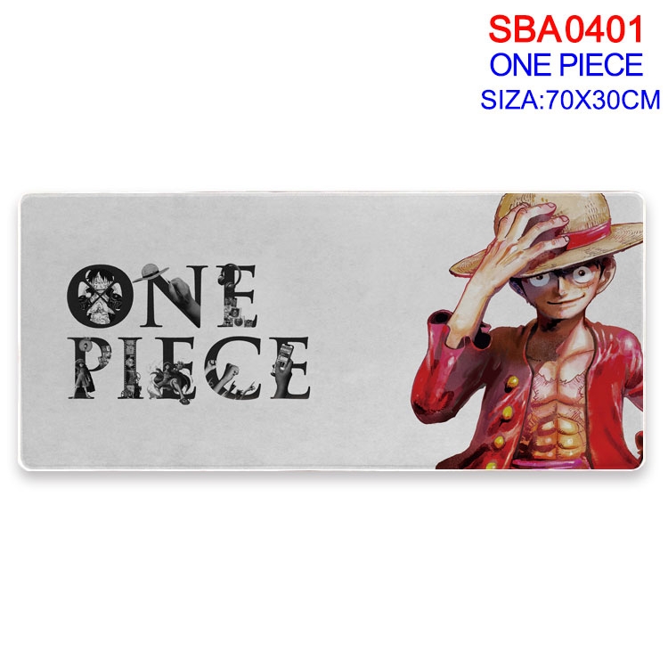One Piece Anime peripheral edge lock mouse pad 70X30cm  SBA-401