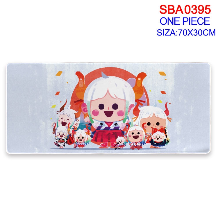 One Piece Anime peripheral edge lock mouse pad 70X30cm  SBA-395