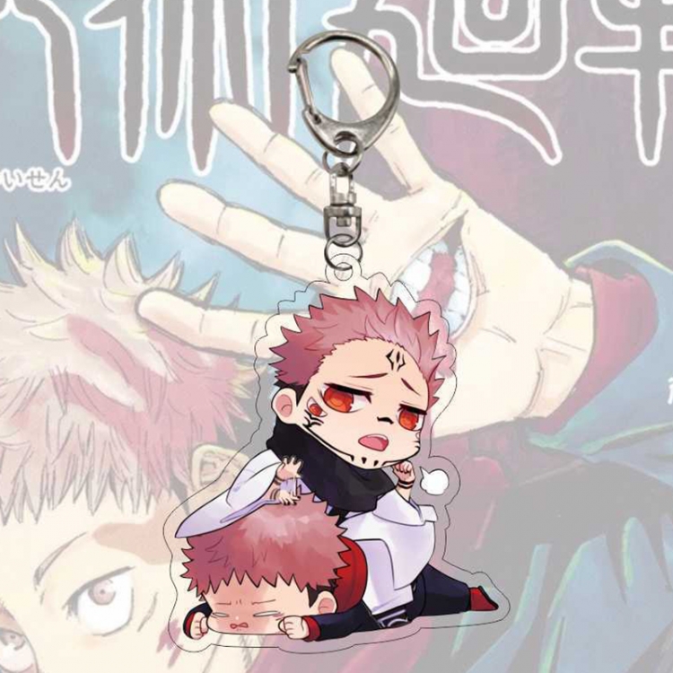 Jujutsu Kaisen  Anime Acrylic Keychain Charm price for 5 pcs 12655