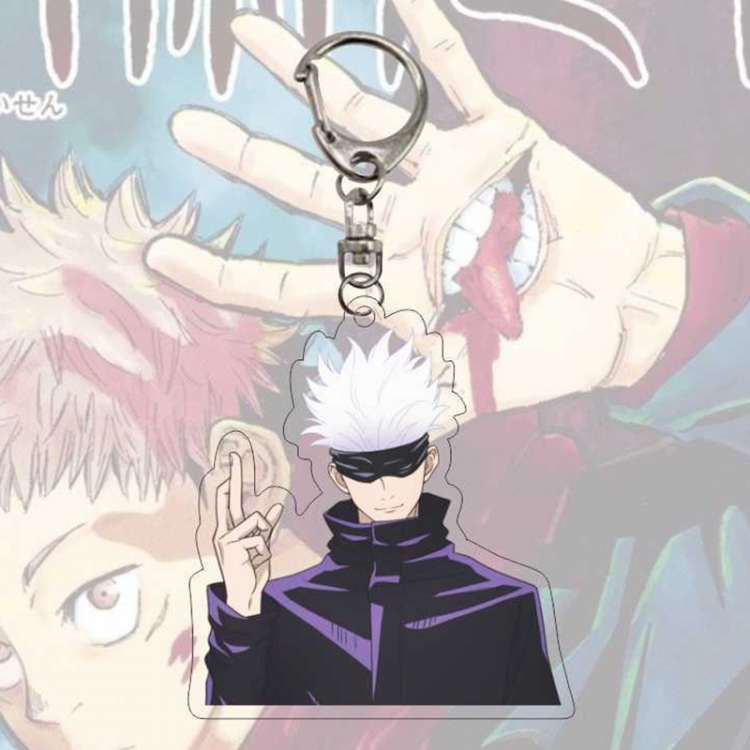 Jujutsu Kaisen  Anime Acrylic Keychain Charm price for 5 pcs 12654