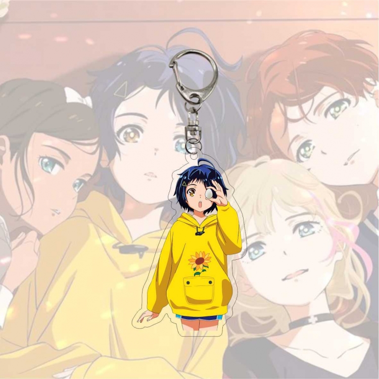 WONDER EGG PRIORITY  Anime Acrylic Keychain Charm price for 5 pcs 12682