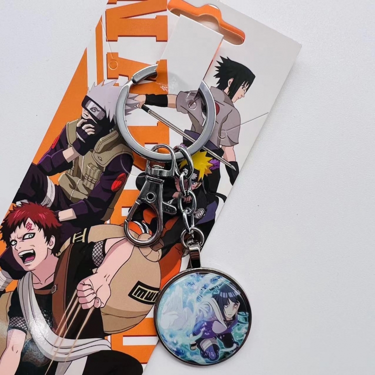 Naruto Anime peripheral metal keychain pendant  2607 price for 5 pcs