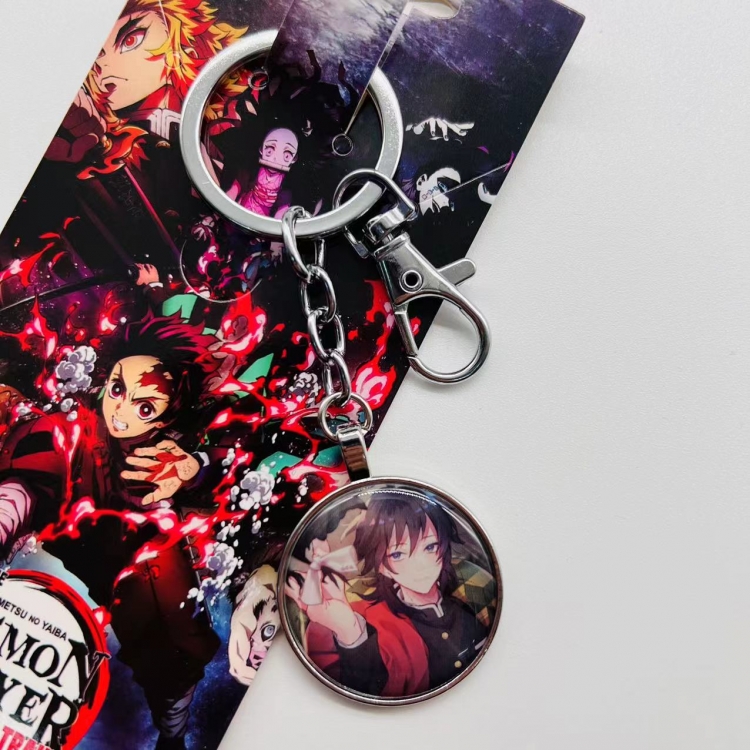 Demon Slayer Kimets Anime peripheral metal keychain pendant 3402 price for 5 pcs