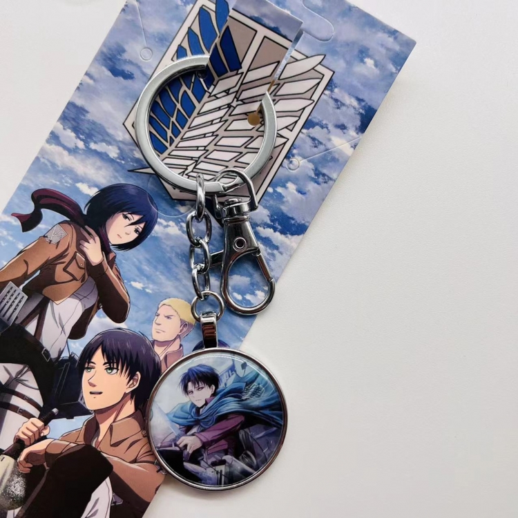 Shingeki no Kyojin Anime peripheral metal keychain pendant 3651 price for 5 pcs