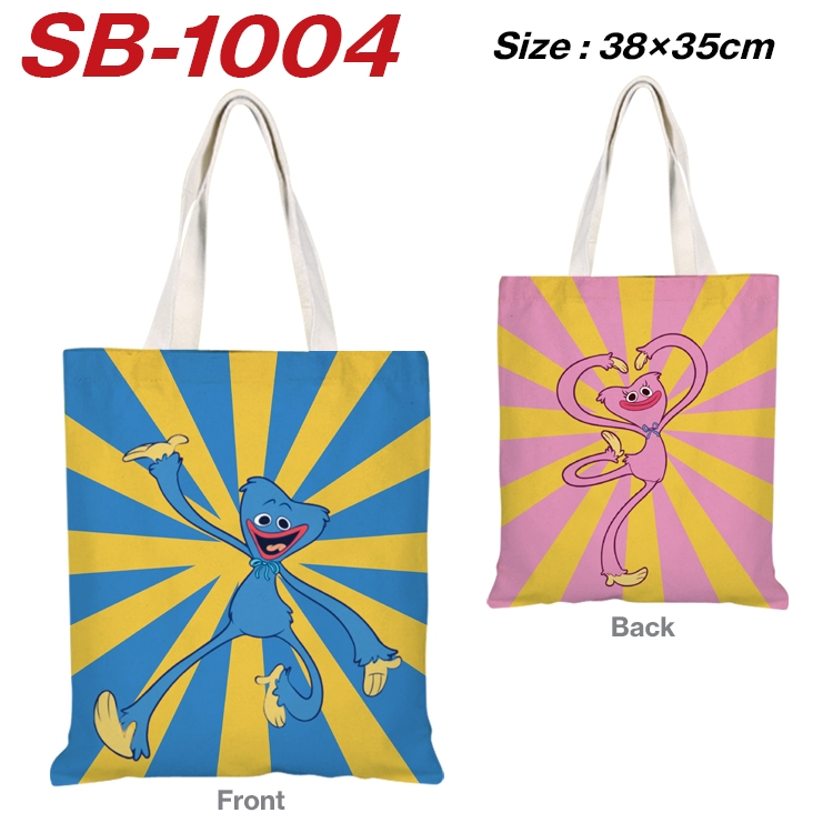 poppy playtime  Anime Canvas Tote Shoulder Bag Tote Shopping Bag 38X35CM  SB-1004