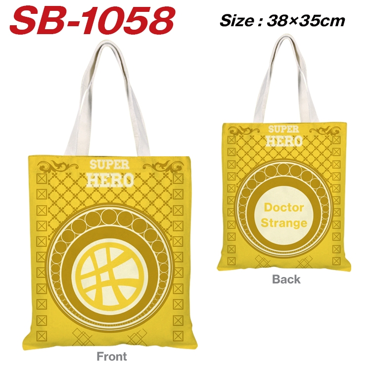 Super hero Canvas Tote Shoulder Bag Tote Shopping Bag 38X35CM SB-1058
