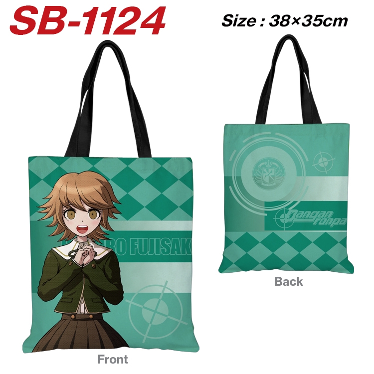 Dangan-Ronpa Anime Canvas Tote Shoulder Bag Tote Shopping Bag 38X35CM SB-1124