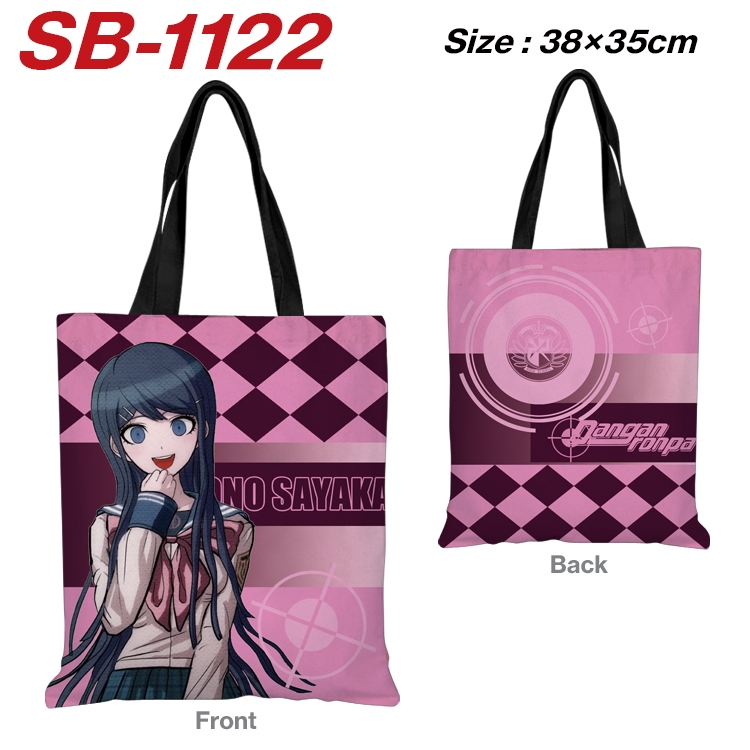 Dangan-Ronpa Anime Canvas Tote Shoulder Bag Tote Shopping Bag 38X35CM SB-1122