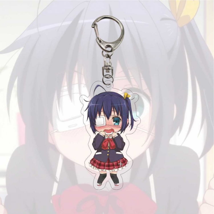 Second disease Anime Acrylic Keychain Charm price for 5 pcs 12704