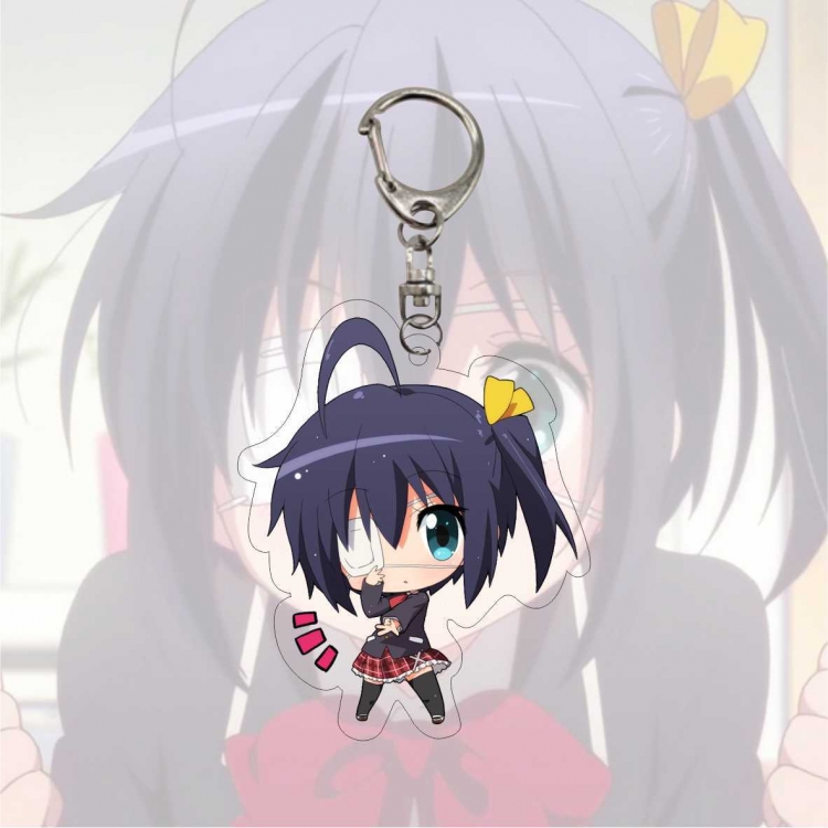 Second disease Anime Acrylic Keychain Charm price for 5 pcs 12700