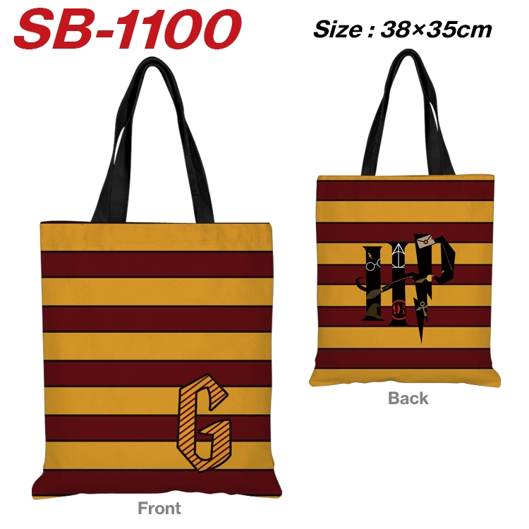 Harry Potter Anime Canvas Tote Shoulder Bag Tote Shopping Bag 38X35CM SB-1100