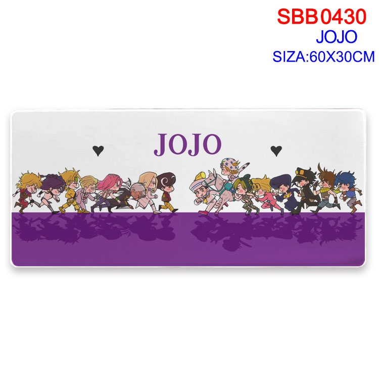 JoJos Bizarre Adventure Anime peripheral edge lock mouse pad 60X30cm SBB-430