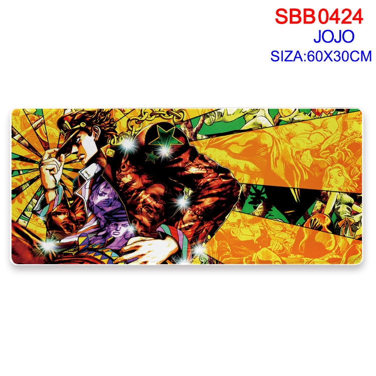 JoJos Bizarre Adventure Anime peripheral edge lock mouse pad 60X30cm  SBB-424