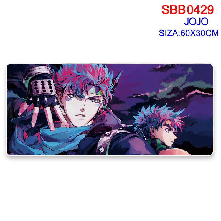 JoJos Bizarre Adventure Anime peripheral edge lock mouse pad 60X30cm SBB-429