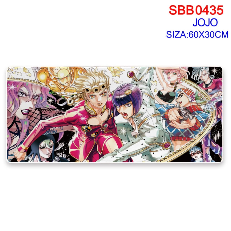 JoJos Bizarre Adventure Anime peripheral edge lock mouse pad 60X30cm  SBB-435