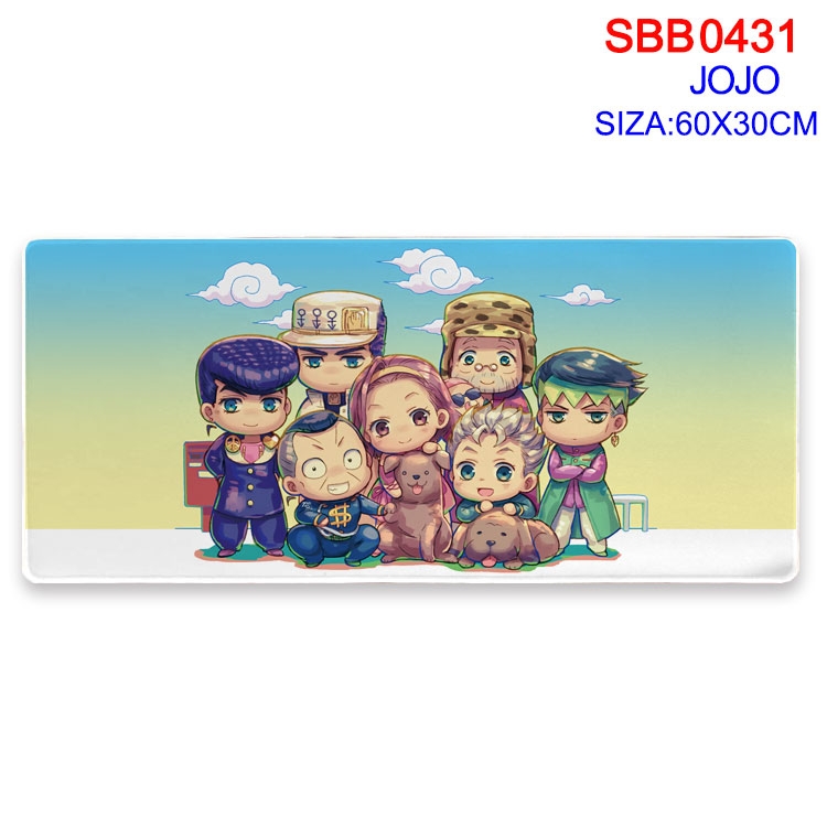 JoJos Bizarre Adventure Anime peripheral edge lock mouse pad 60X30cm SBB-431