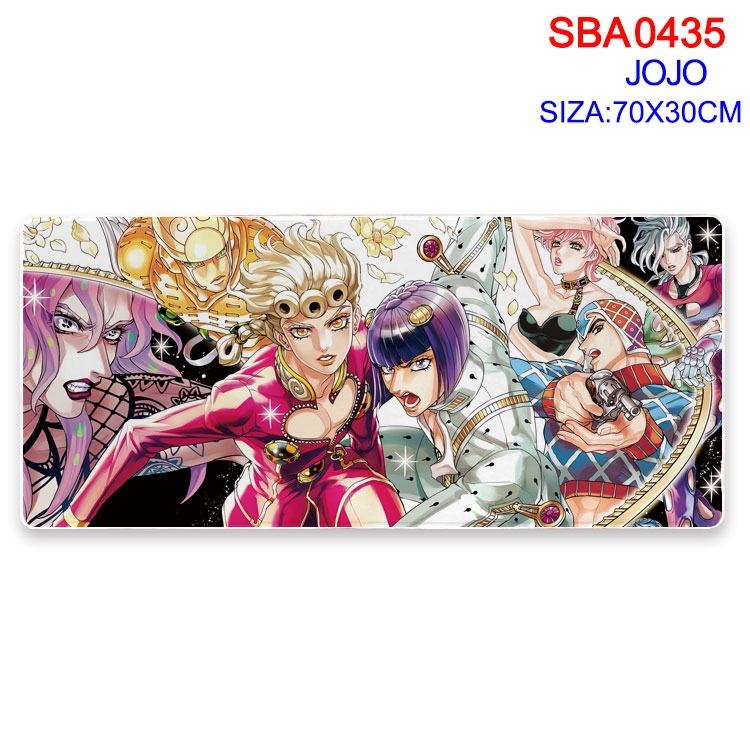 JoJos Bizarre Adventure Anime peripheral edge lock mouse pad 70X30cm SBA-435