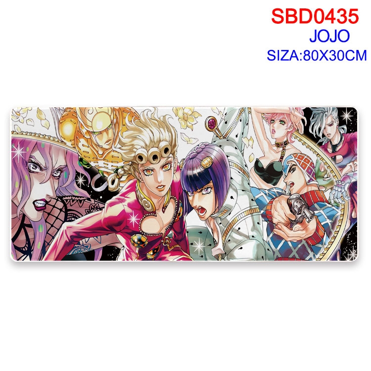 JoJos Bizarre Adventure Anime peripheral edge lock mouse pad 80X30cm SBD-435