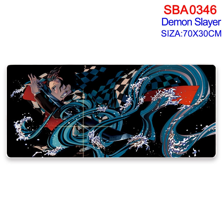 Demon Slayer Kimets Anime peripheral edge lock mouse pad 70X30cm SBA-346
