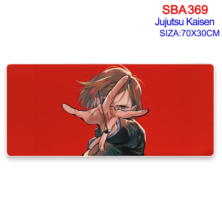 Jujutsu Kaisen Anime peripheral edge lock mouse pad 70X30cm  SBA-369
