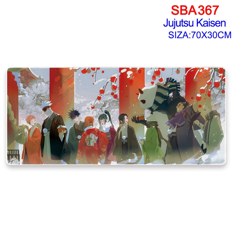Jujutsu Kaisen Anime peripheral edge lock mouse pad 70X30cm  SBA-367