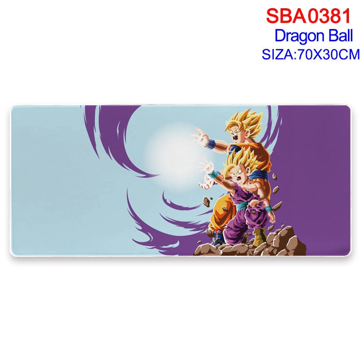 DRAGON BALL Anime peripheral edge lock mouse pad 70X30cm SBA-381