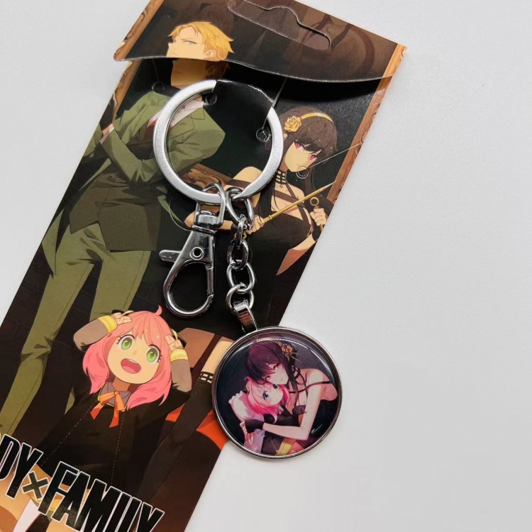 SPY×FAMILY Anime peripheral metal keychain pendant  4446 price for 5 pcs