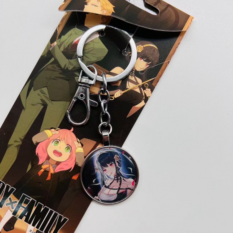 SPY×FAMILY Anime peripheral metal keychain pendant  4352 price for 5 pcs