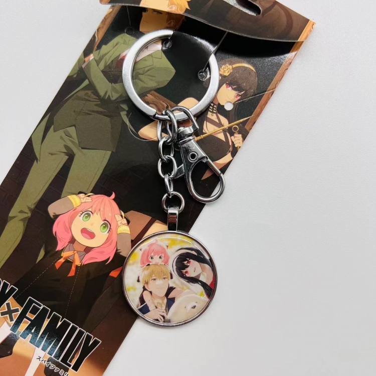 SPY×FAMILY Anime peripheral metal keychain pendant   4402 price for 5 pcs