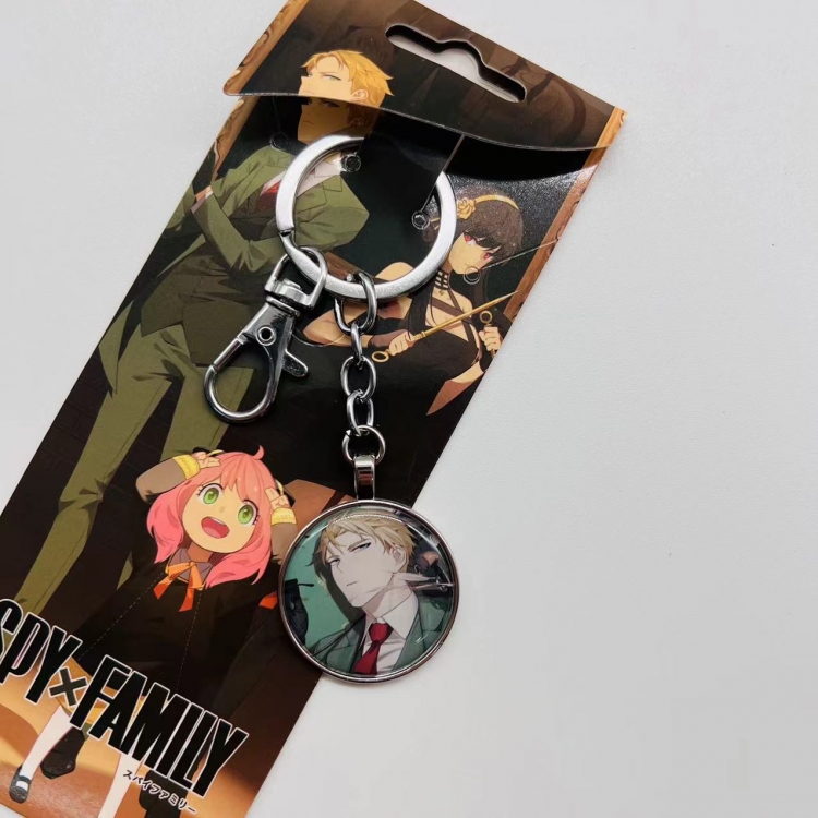 SPY×FAMILY Anime peripheral metal keychain pendant   4452 price for 5 pcs