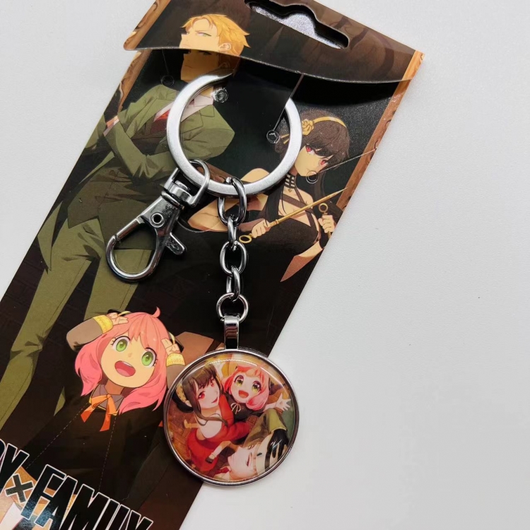 SPY×FAMILY Anime peripheral metal keychain pendant  4526 price for 5 pcs