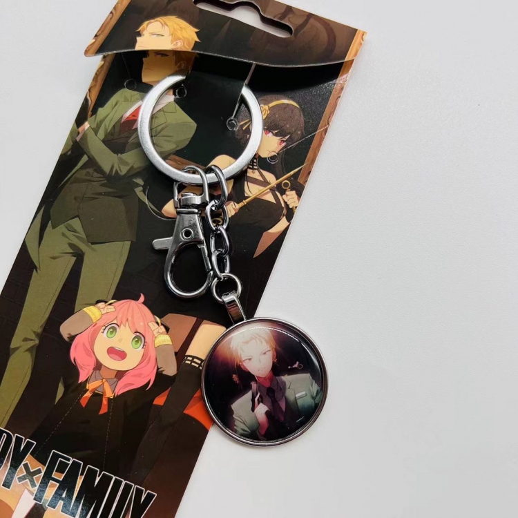 SPY×FAMILY Anime peripheral metal keychain pendant 4449 price for 5 pcs