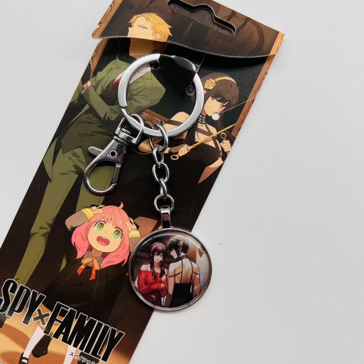 SPY×FAMILY Anime peripheral metal keychain pendant  4516 price for 5 pcs