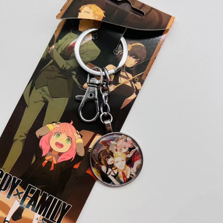 SPY×FAMILY Anime peripheral metal keychain pendant 4523 price for 5 pcs