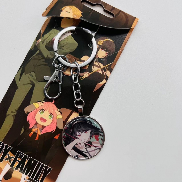 SPY×FAMILY Anime peripheral metal keychain pendant   4543 price for 5 pcs