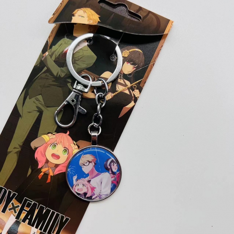 SPY×FAMILY Anime peripheral metal keychain pendant  4529 price for 5 pcs