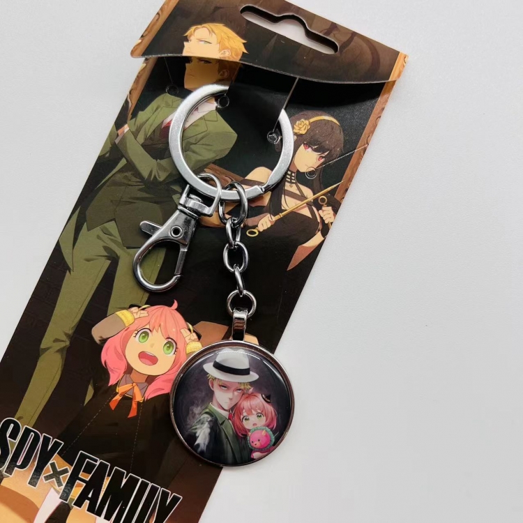 SPY×FAMILY Anime peripheral metal keychain pendant  4536 price for 5 pcs