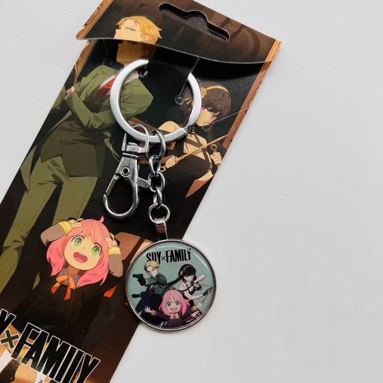 SPY×FAMILY Anime peripheral metal keychain pendant  4532 price for 5 pcs