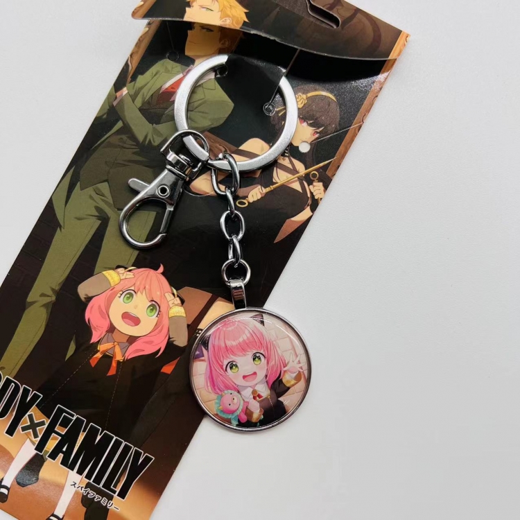 SPY×FAMILY Anime peripheral metal keychain pendant 4456 price for 5 pcs