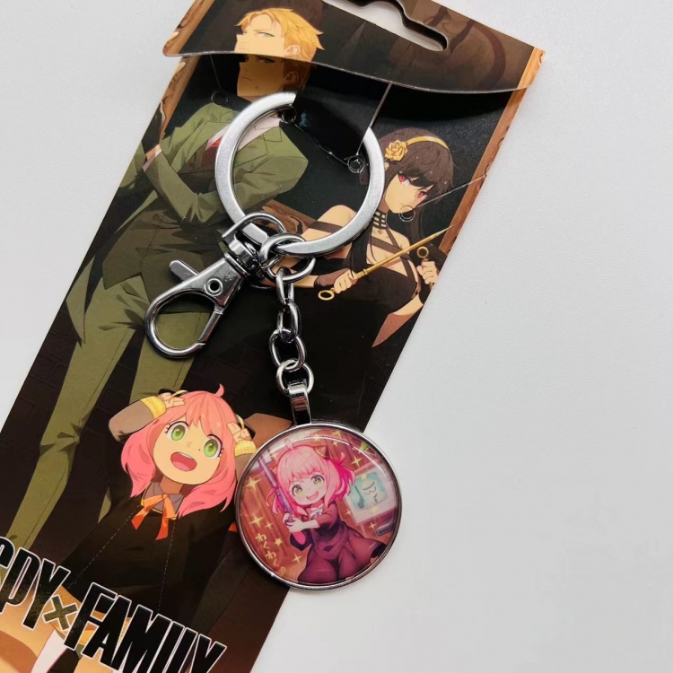 SPY×FAMILY Anime peripheral metal keychain pendant  4345 price for 5 pcs