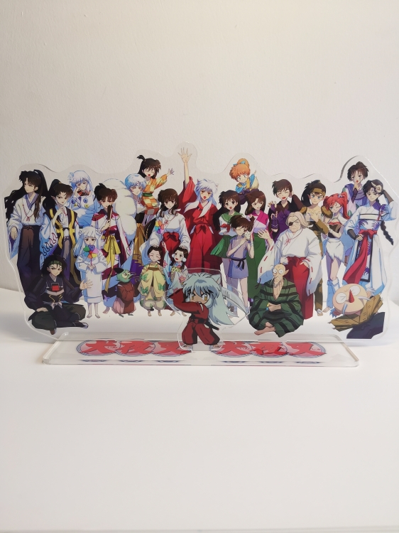 Inuyasha Anime Around New Laser Acrylic keychain Standing Plates 25cm