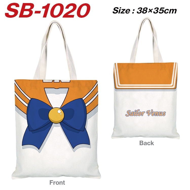sailormoon Anime Canvas Tote Shoulder Bag Tote Shopping Bag 38X35CM  SB-1020